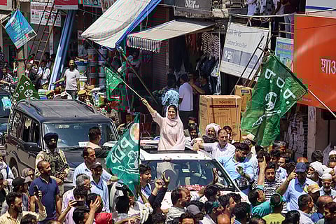 Iltija Mufti campaigns in Poonch